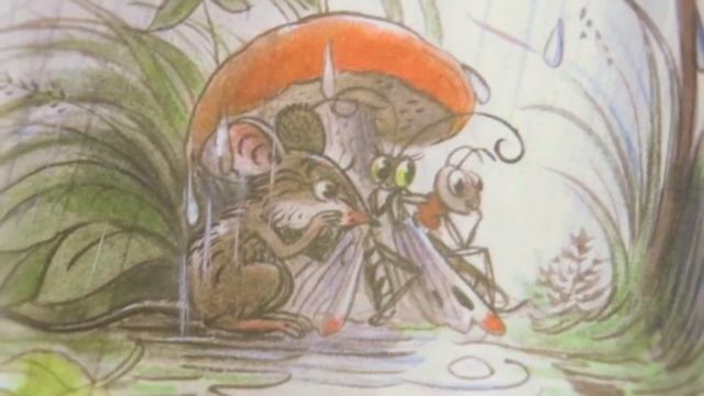 Онлайн-чтение "Сказка Владимира Сутеева. "Под грибом". Библиотека филиал №15 смотреть онлайн