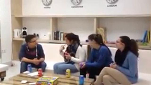 Playing taboo with our Teens 4 class! смотреть онлайн
