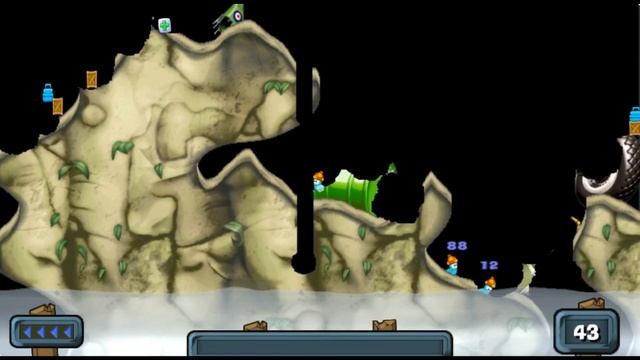 Worms: Open Warfare 2 PSP Gameplay PPSSPP смотреть онлайн