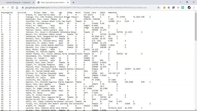 2) Upload data to google Colab | CSV | Files | Images | Drive Github : Google Colaboratory смотреть онлайн