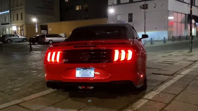 750HP Ford Mustang GT ROUSH CALIFORNIA SPECIAL CONVERTIBLE 2018 Loud start смотреть онлайн