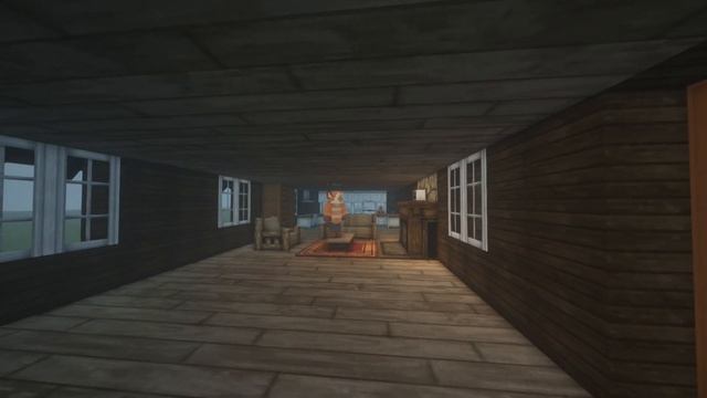 Американский дом в лесу в Minecraft \1/ постройки с модом cocricot смотреть онлайн