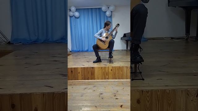 Селицкая Полина, средняя группа, гитара, Ивьевская ДШИ смотреть онлайн