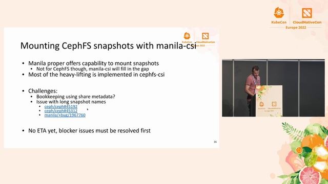Your Manila CephFS Share Backups Belong to S3 - Robert Vasek, CERN смотреть онлайн