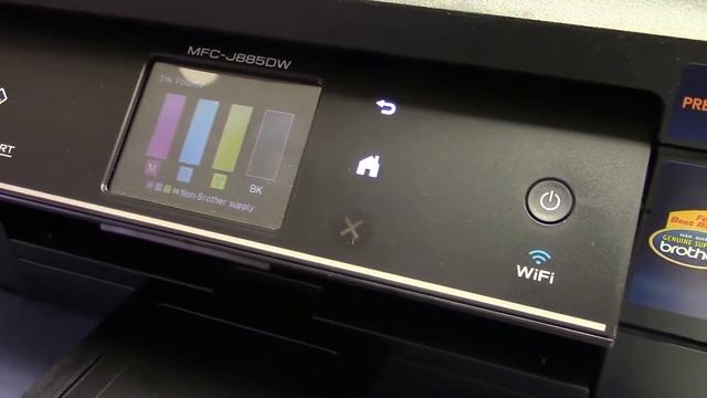 CIS-CISS For Brother MFC J885DW-LC-203-201 Cartridges How To Install Video смотреть онлайн