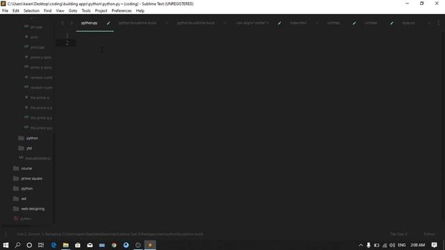 use python in sublime text windows смотреть онлайн
