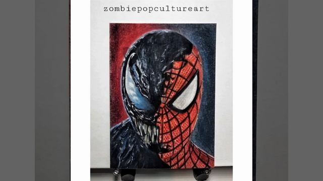 Marvel Sketch cards - Zombie Pop Culture Art. смотреть онлайн