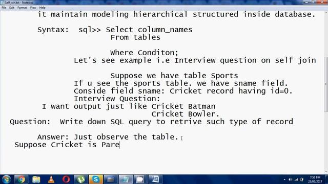 self join in SQL Server|| Interview question on self join смотреть онлайн