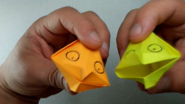 How To Fold An Origami Fish Puppet смотреть онлайн