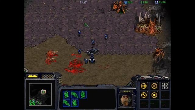 Starcraft 1 - Terran Campaign: Cinematic 1 + Mission 3 (Desperate Alliance) [WALKTHROUGH] смотреть онлайн