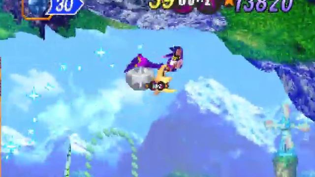 Nights Into Dreams - Sega Saturn - Gameplay смотреть онлайн