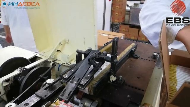 Маркировка шоколада // Каплеструйный принтер смотреть онлайн