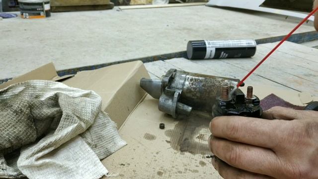 Почему стартер щелкает, но не крутит. Одна из причин смотреть онлайн