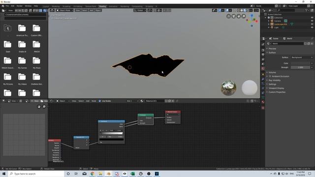 How to Bake Displacement Map Blender 2.8 Tutorial смотреть онлайн