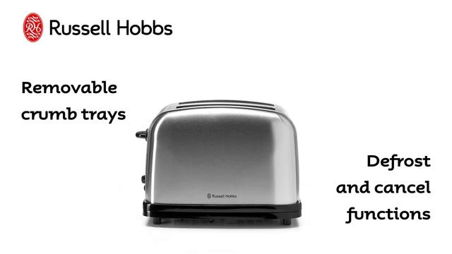 Classic 2 Slice Toaster 360° RHT12BRU - Russell Hobbs смотреть онлайн