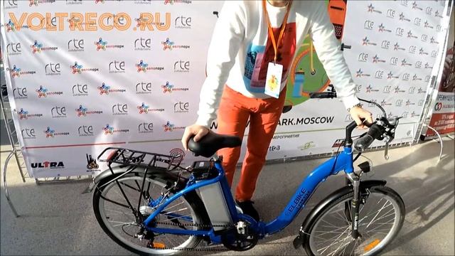 Электровелосипед Elbike Galant складная рама 2019 Обзор Voltreco.ru