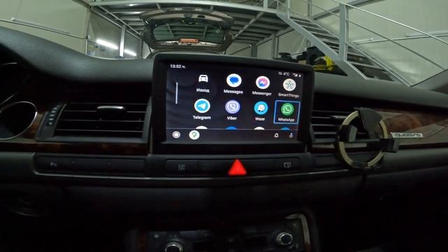 AirPlay & AppleCarPlay & Android Auto Wireless Mr. 12 Volt Interface Audi A8 D3 2002-2010 Waze смотреть онлайн