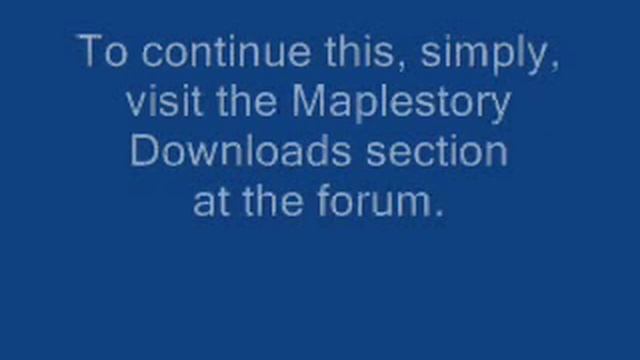 Maplestory PinGlitch (V.48-Never patches) смотреть онлайн