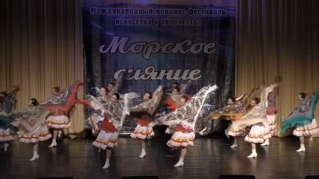 Кубанский танец с шалями смотреть онлайн
