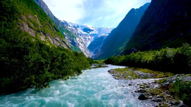 Самый лучший звук течения реки смотреть онлайн