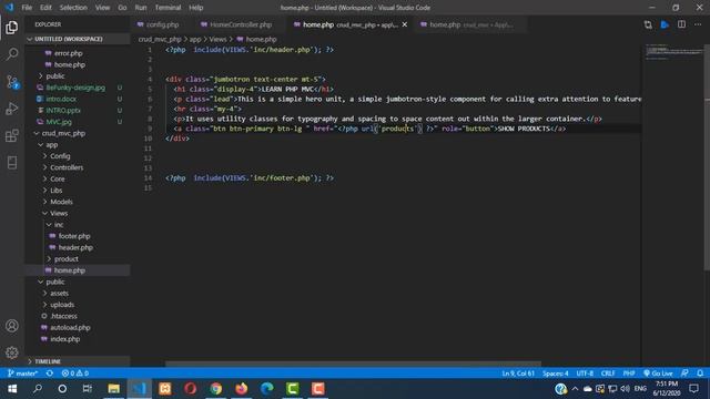 #11 - crud using php mvc - define config views (Arabic) смотреть онлайн