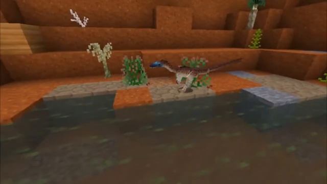 Coelophysis spoiler - Prehistoric Nature mod, Minecraft 1.12.2 java смотреть онлайн