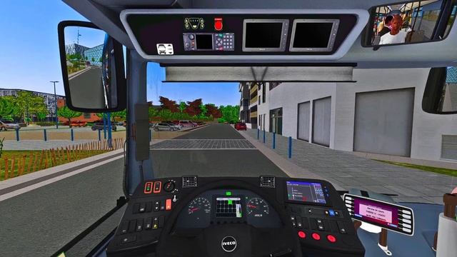 OMSI 2 Saint-Servan v2 | Ligne 21 P+R Ronoé → Thiers-Victor Hugo | Iveco Urbanway BHNS. смотреть онлайн