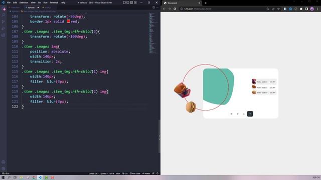 Design carousel animation using HTML CSS and Javascript смотреть онлайн