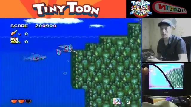 Стрим Tiny Toon Adventures - Buster's Hidden Treasure (SEGA) Прохождение смотреть онлайн