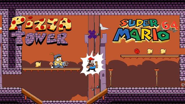 Super Mario 64 X Pizza Tower - Cold Spaghetti смотреть онлайн