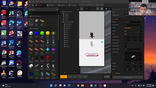 Review Game Buildbox (Spaceship war) #smpidn смотреть онлайн