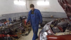 Замена заднего сальника коленвала на Renault Logan