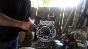 Сборка двигателя буран 2часть.