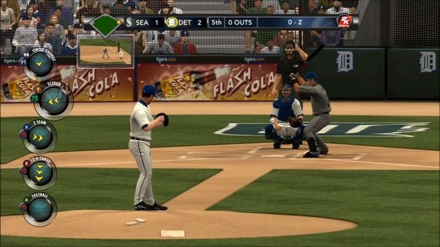 MLB 2K12: ALCS - Game 1: Seattle Mariners vs. Detroit Tigers смотреть онлайн