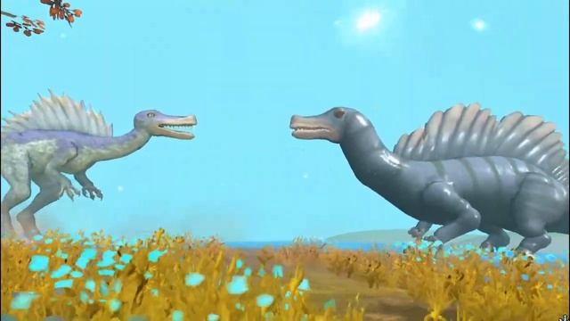 Spiny vs Spinosaurus | Cartoon vs Dino [S2E2] | SPORE смотреть онлайн