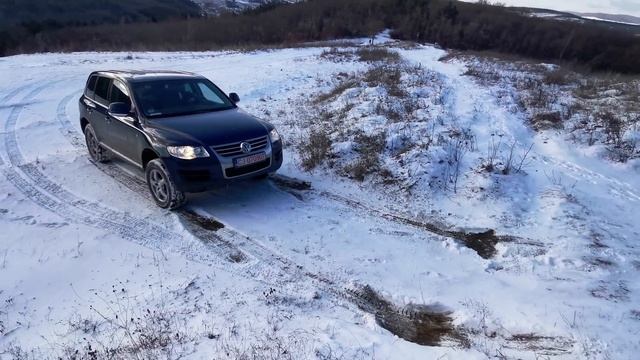 Hill Descent Control Tip on Touareg 2008 смотреть онлайн