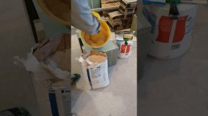 Унифлот Кнауф. Как замешать шпаклёвку.