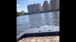 Swimmer 370 XL на волнах до 1 метра