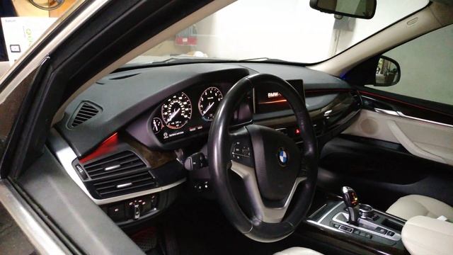BMW X5 F15 дистанционный запуск Remote Engine Start Starline E96bt