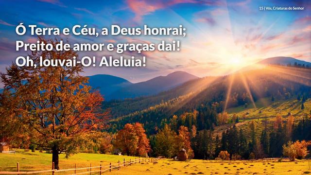Hinário Adventista • Hino 015 - Vós, Criaturas do Senhor смотреть онлайн