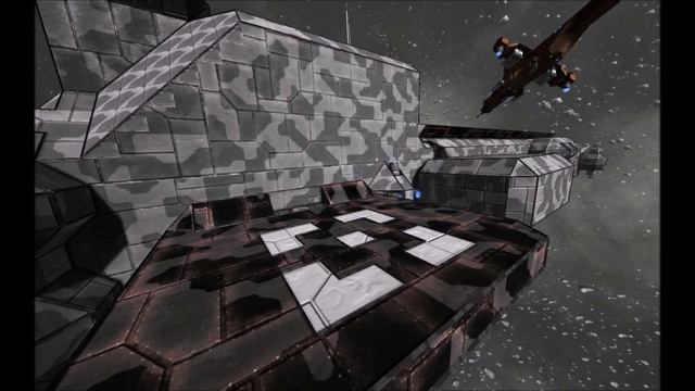 Space Engineers Attack Dropship Hovering in Gravity Enviroment смотреть онлайн