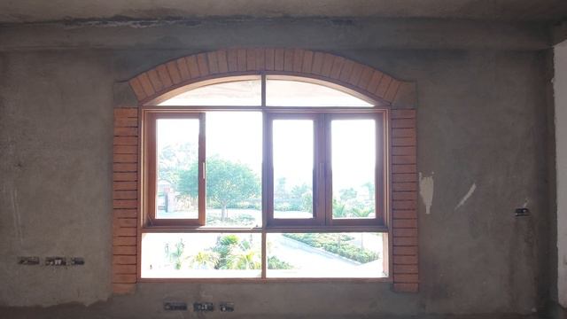 English Style Brick Work Window Design смотреть онлайн