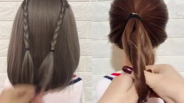 Beautiful hairstyle for collage girls # 552 смотреть онлайн