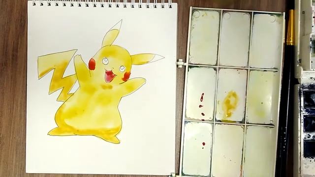 Пикачу или Как нарисовать мультяшного персонажа? смотреть онлайн