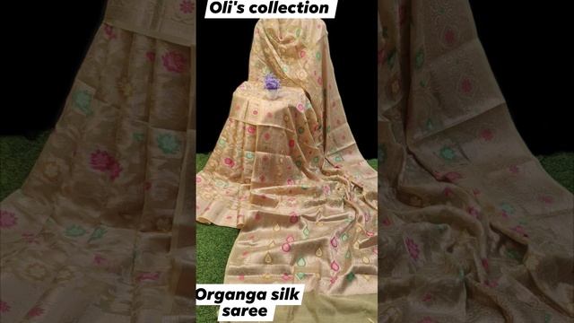 *? মীনাকারি FLOWER ORGANZA SILK?**?FULL BODY FLOWER মীনাকারি BUTTA WEAVING & JARI BODER ?* *?#yt смотреть онлайн