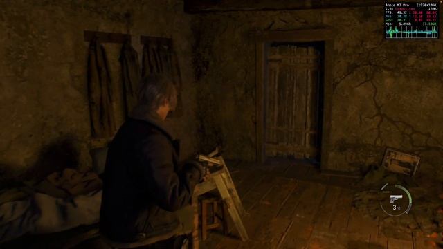 Resident Evil 4 M2 Pro Macbook Performance(Native)