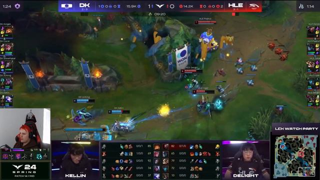 SHOWMAKER VS ZEKA | DK VS HLE | LCK SPRING 2024 смотреть онлайн