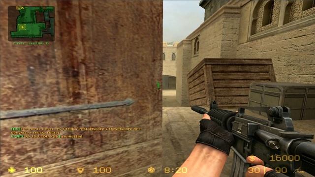 Играем с другом в Css v34 смотреть онлайн