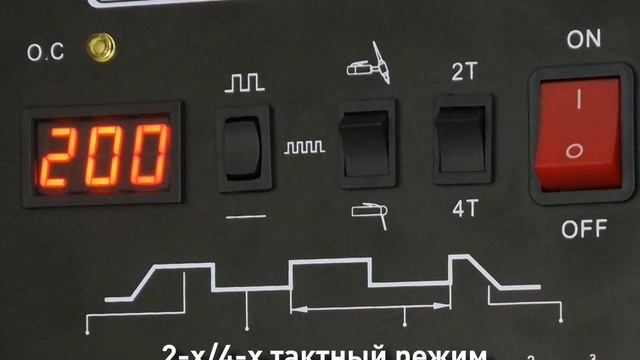 AuroraPRO INTER TIG 200 PULSE — демонстрация возможностей аппарата аргонно-дуговой сварки