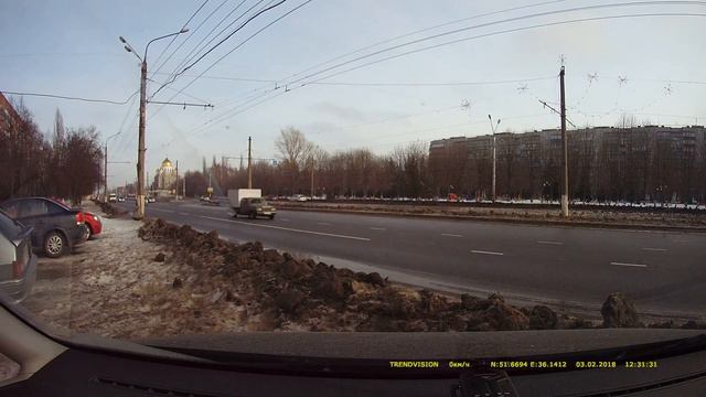 TrendVision TDR 718 GNS режим парковки 2018 смотреть онлайн